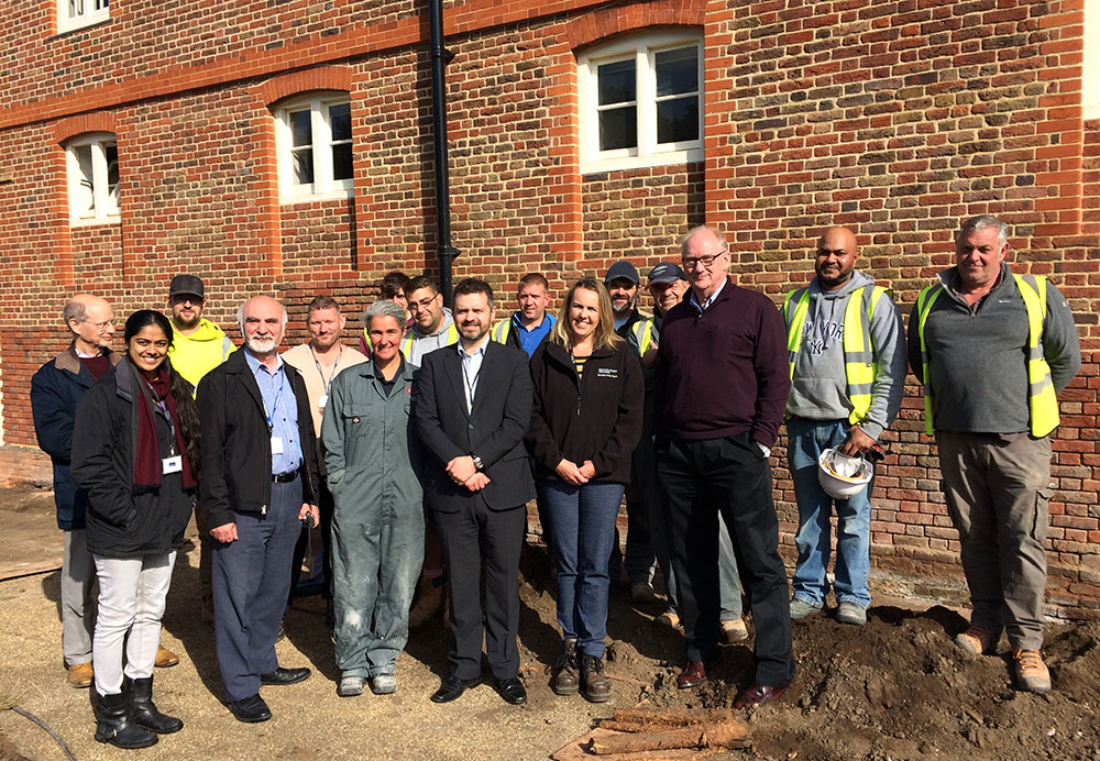 The Barrack Block Project team led by GHK Architects