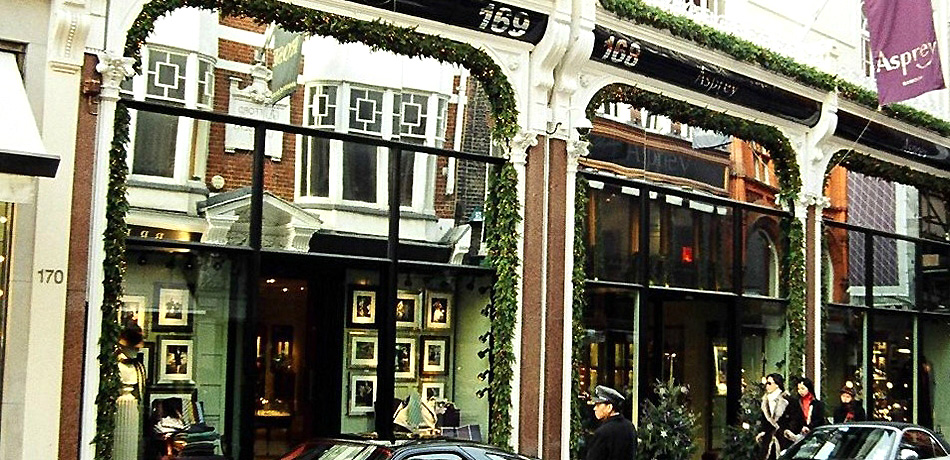 Asprey Store Front London GHK Architects