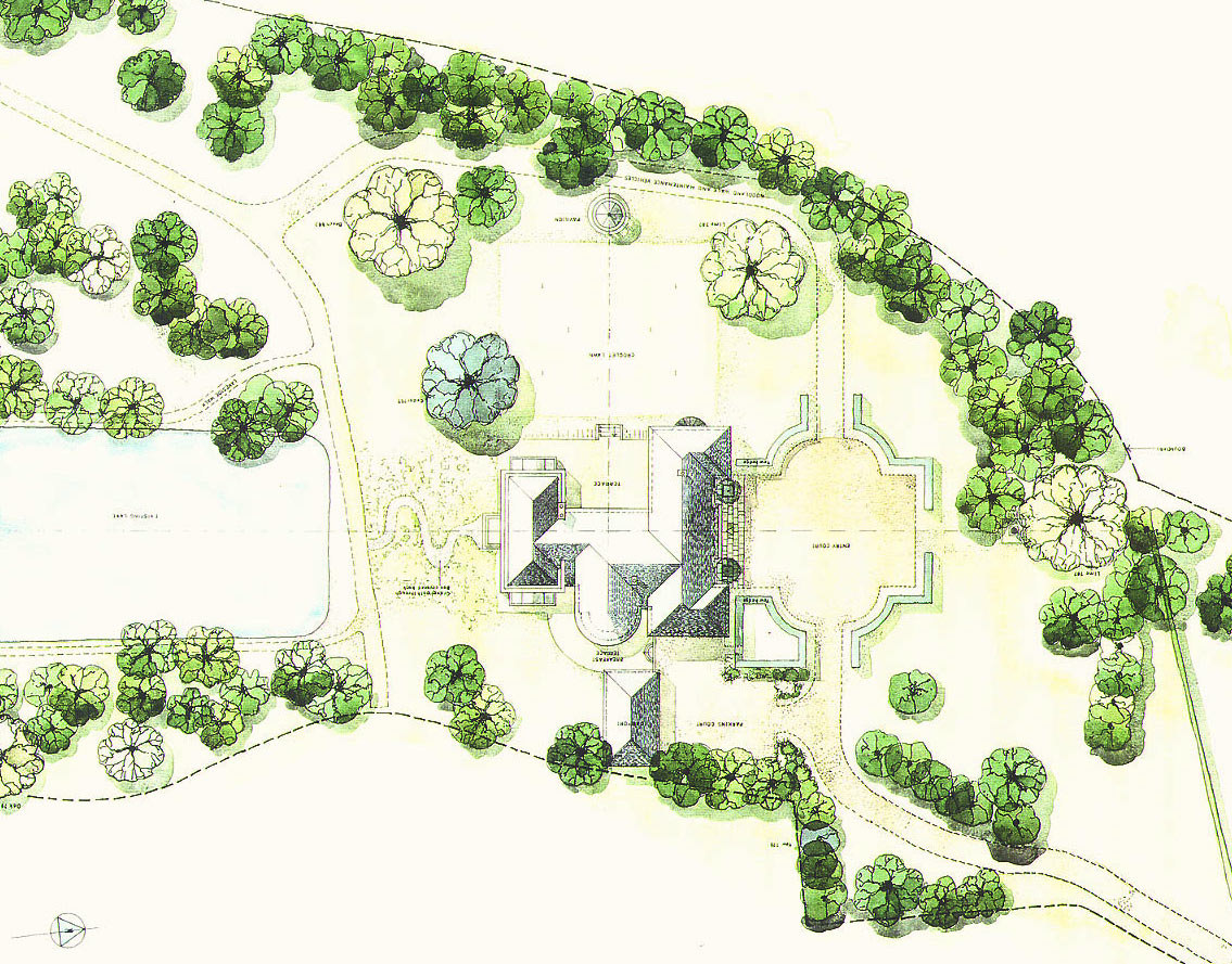 Bulstrode Manor Farm site plan GHK Architects