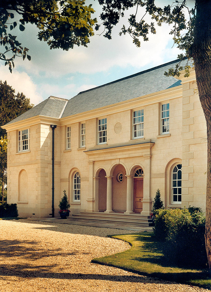 Bulstrode Manor Farm entrance GHK Architects