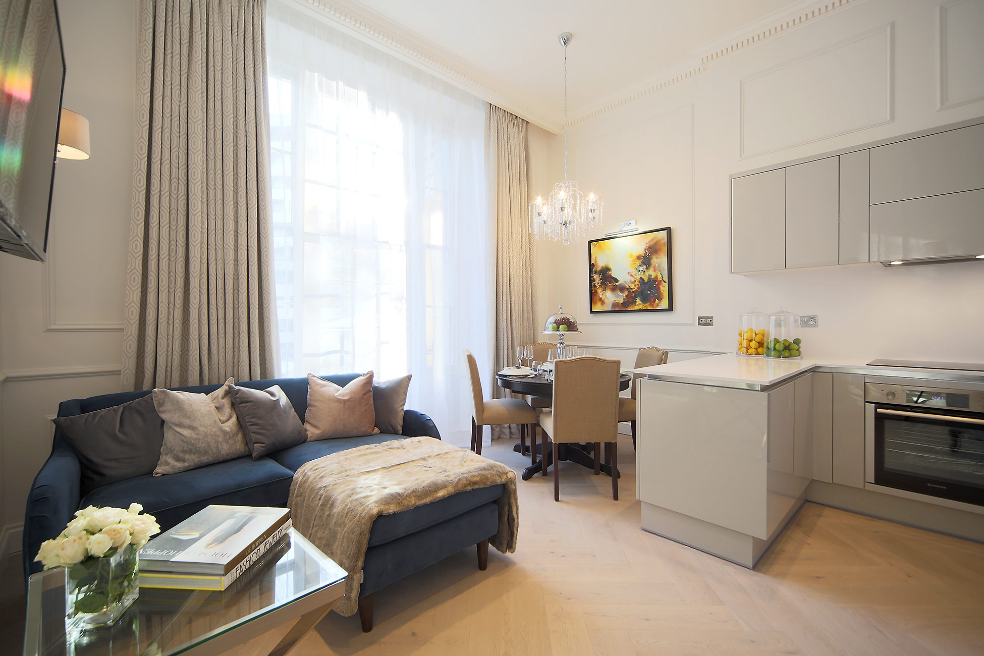 Goucester Gardens Apartment interior GHK Architects