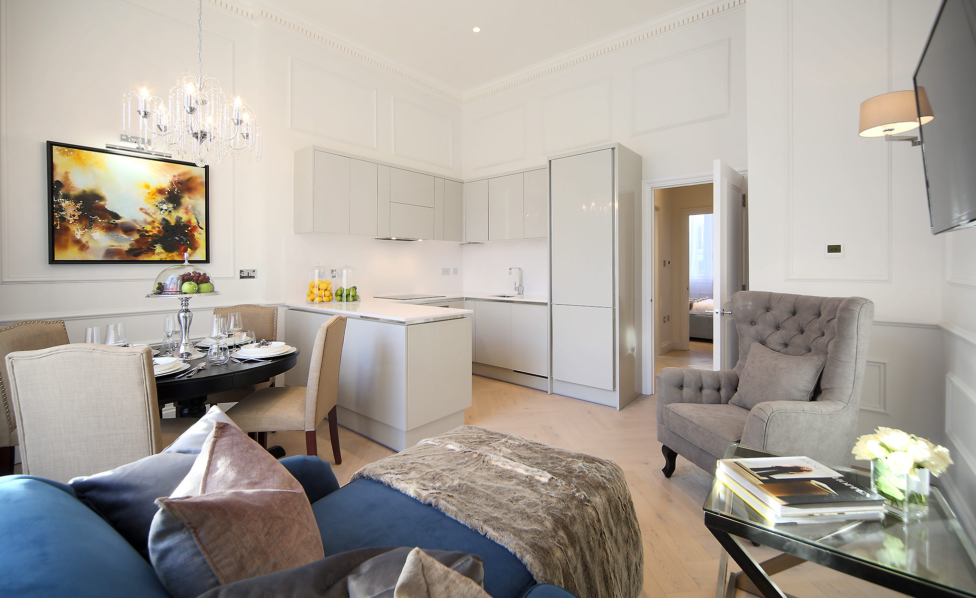 Goucester Gardens Apartment interior GHK Architects