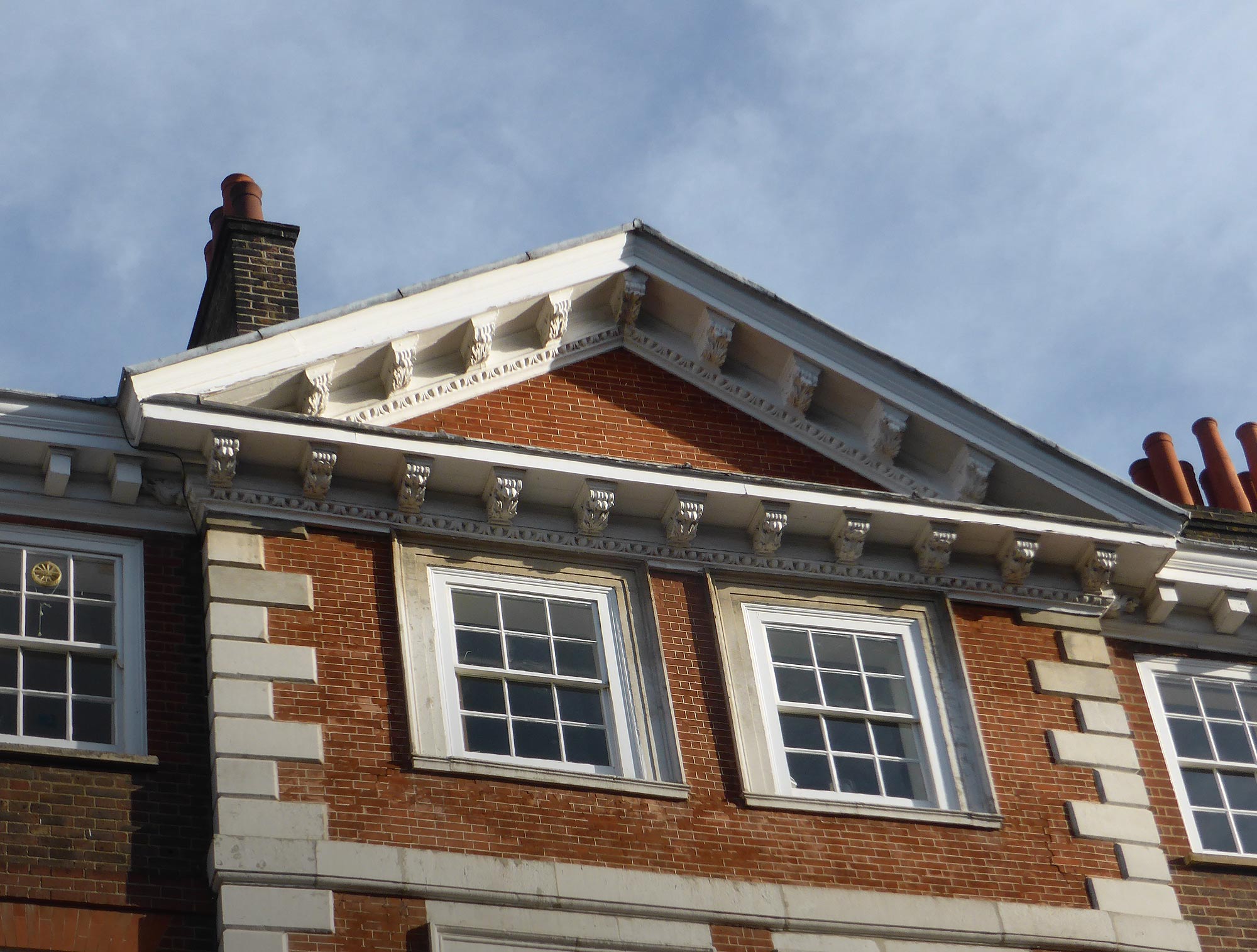 Grays Inn Pediment