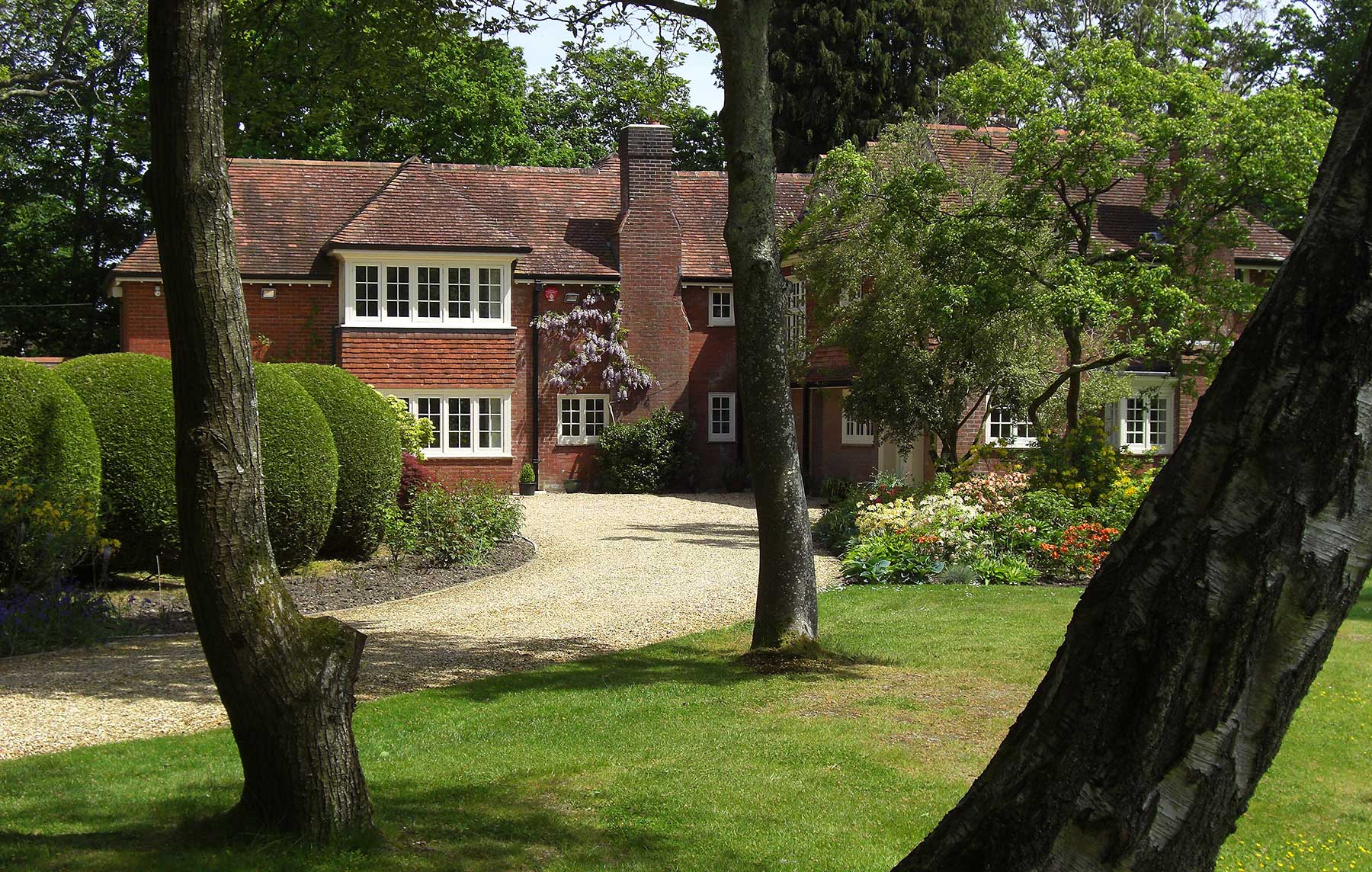 New forest home exterior