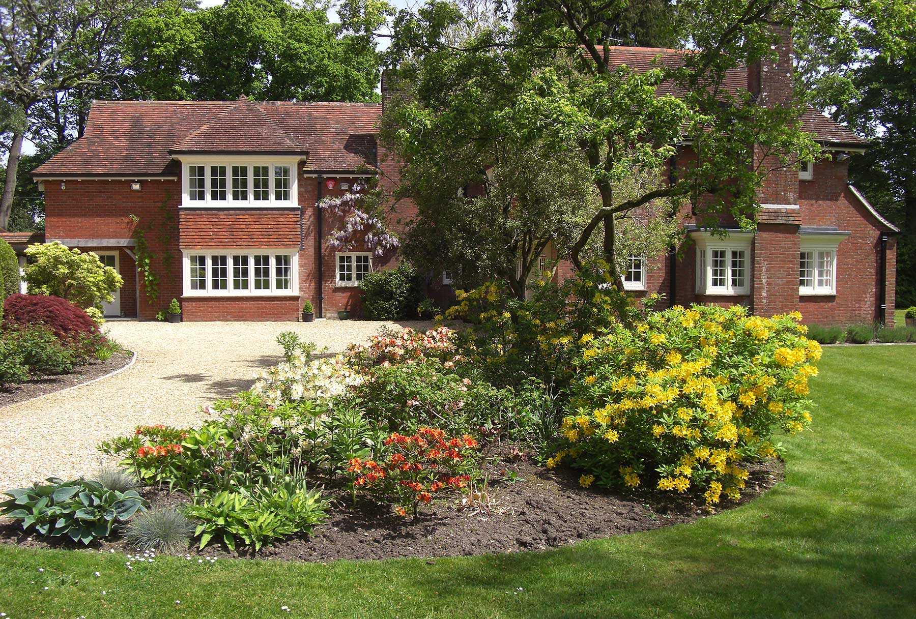 New forest home exterior